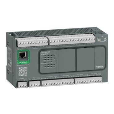 [Imagem CONTROLADOR LOGICO PROGRAMÁVEL MODICON M200, 40 E/S, SAÍDA A RELE. TM200CE40R SCHNEIDER]