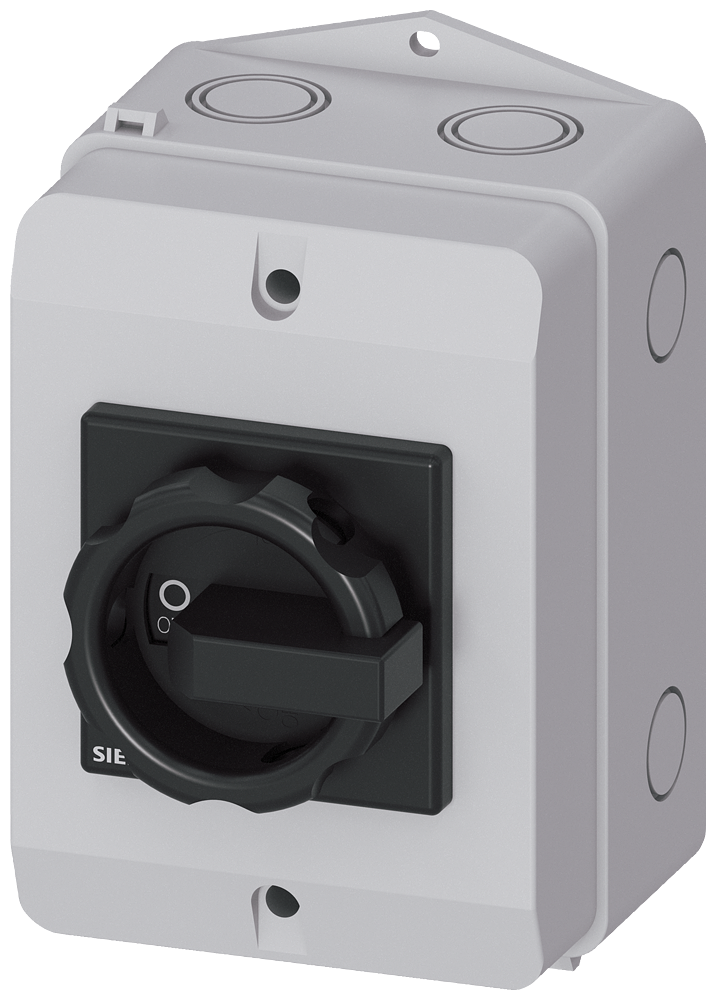 [Imagem do produto SENTRON, SECCIONADOR DE CORTE EM CARGA 3LD, INTERRUPTOR PRINCIPAL, DE 3 POLOS 3LD22642TD510AE2 SIEMENS]