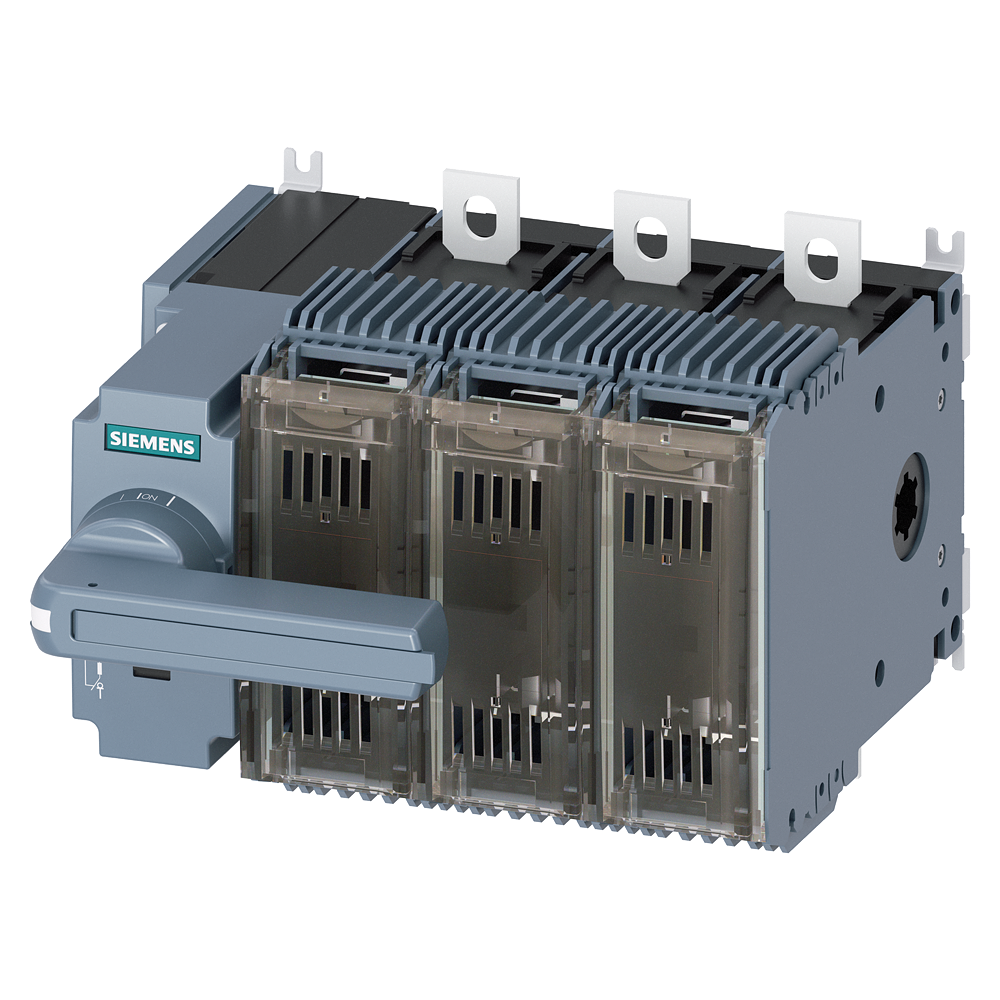 [Imagem do produto SECC. FUS. 3P 125A TERM. PLANO C/ MANOP. 3KF23122LF11 SIEMENS]