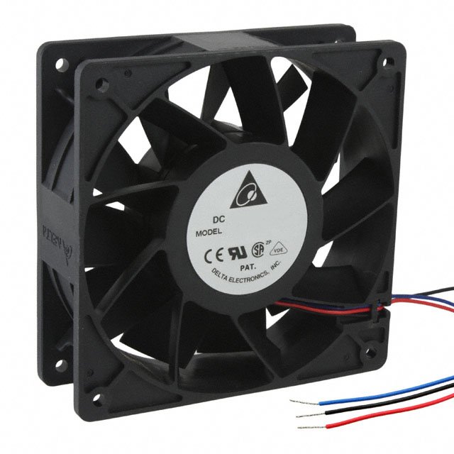 [Imagem VENTILADOR 120X120X38MM 24V 2.40A (108-PFB1224UHE) DELTA AUTOMATION]