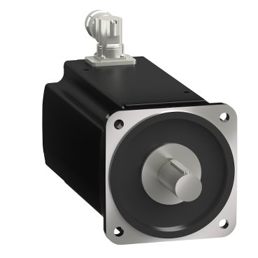 [Imagem SERVOMOTOR 190MM DE FLANGE 100NM/2000RPM MONO VOLTA EIXO CHAVEADO SEM FREIO CONECTOR ANGULAR BMH1904P31A2A SCHNEIDER]