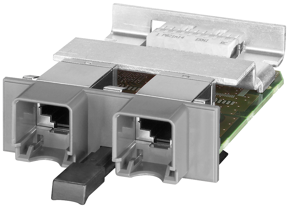 MÓDULO DE MÍDIA MM992-2VD 2X 10/100/1000 MBIT/S RJ45 COM BRAÇADEIRA DE SUPORTE 6GK59922VA008AA0 SIEMENS