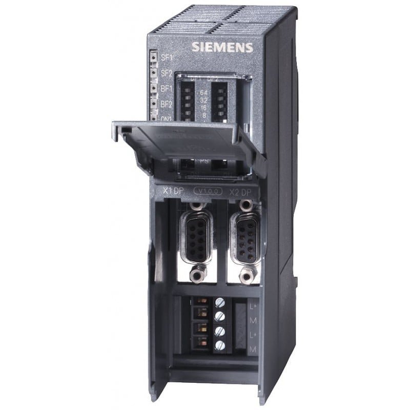 [Imagem MÓDULO ACOPLADOR PARA CONEXÃO 2 REDES PROFIBUS DP SIMATIC DP 6ES71580AD010XA0 SIEMENS]
