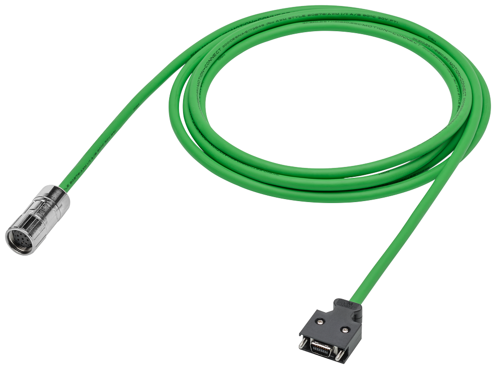 [Imagem CABO SINAL 20M COM CONECTORES ENCI 1FL6 6FX30022CT121CA0 SIEMENS]