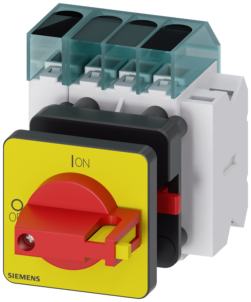 SECCIONADOR DE CORTE EM CARGA 3LD3 IU 16 A CHAVE PRINCIPAL DE 3 POLOS + N 3LD30501TL13 SIEMENS