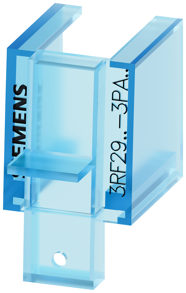 [Imagem do produto COBERTURA PARA BORNES PARA 3RF21/3RF23 CONEXÃO POR TERMINAL ANELAR PARA CABOS 3RF29003PA88 SIEMENS]