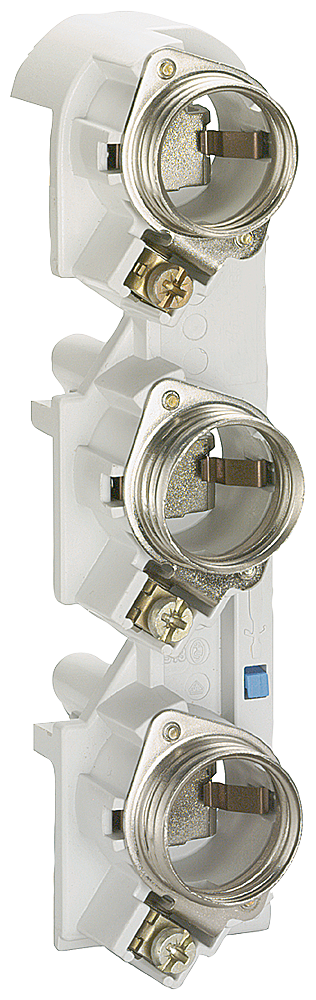 BASE SR60 DIAZED DII DE 3 POLOS CA CC 500 V PARA PARAFUSO DE AJUSTE PARA 5/10MM 5SF6015 SIEMENS