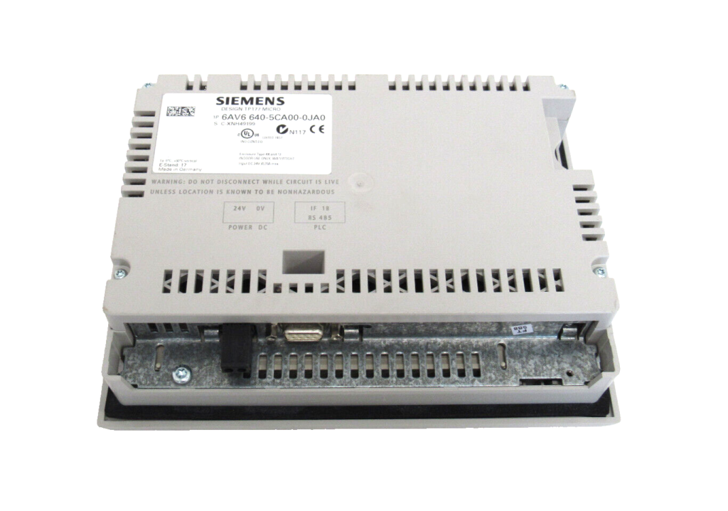 [Imagem SIMATIC TP 177MICRO PARA "CUSTOM POWER" 6AV66405CA000JA0 SIEMENS]