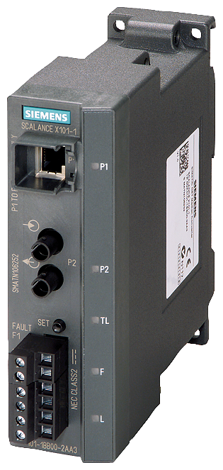 [Imagem CONVERSOR DE MÍDIA NÃO GERENCIADO RJ45 1X10/100 MBIT/S 6GK51011BB002AA3 SIEMENS]