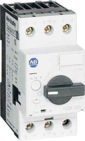 [Imagem DISJUNTOR PROTECAO MOTOR 140MF8EC25 ROCKWELL ALLEN BRADLEY]