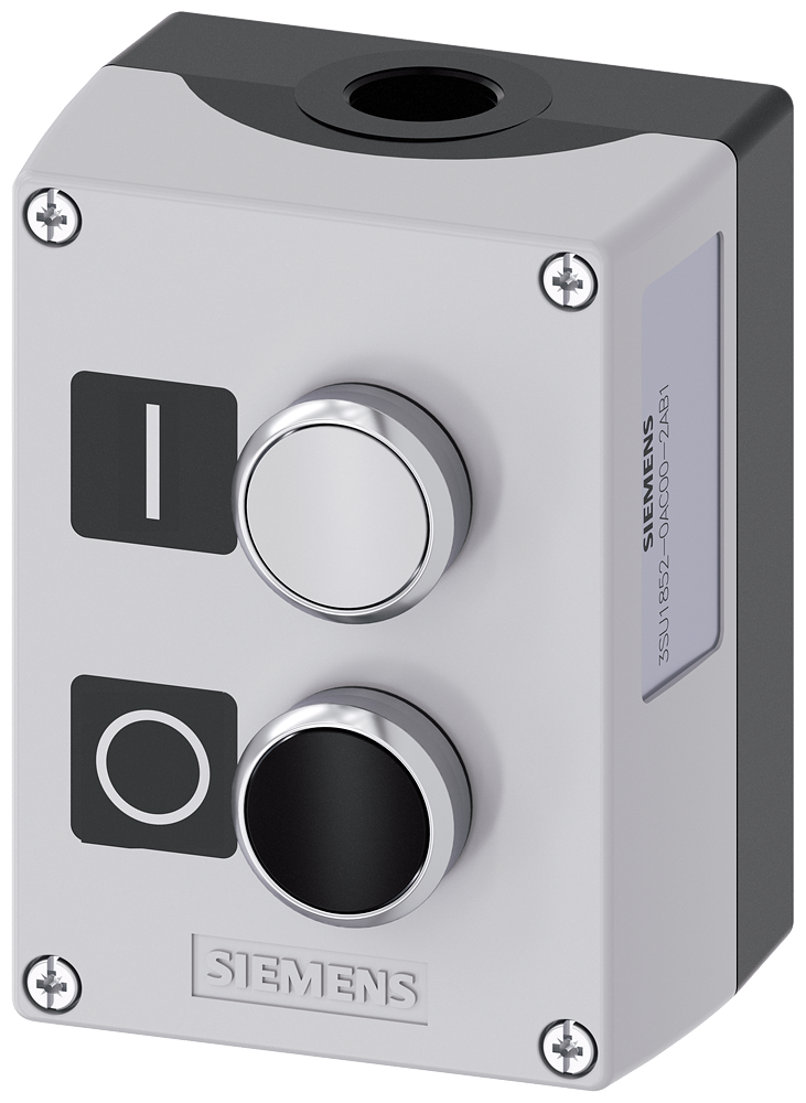 [Imagem do produto CARCAÇA PARA APARELHO DE COMANDO, 22MM, REDONDA 3SU18520AC002AB1 SIEMENS]