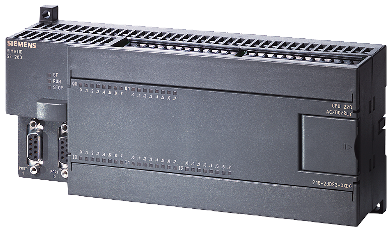 [Imagem CPU COMPACTA 226 DC 24DI DC 16DO DC 10 KB DADOS SIMATIC S7-200 6ES72162AD230XB0 SIEMENS]