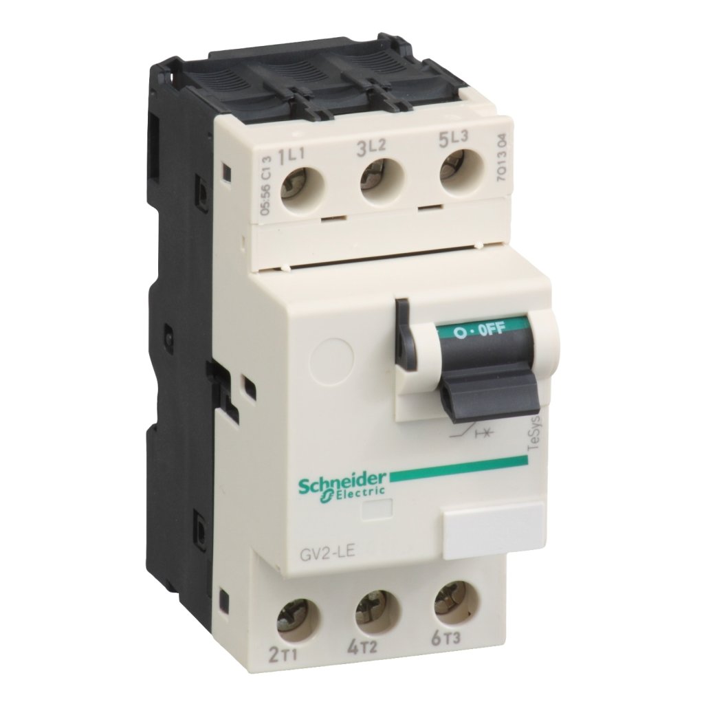 [Imagem do produto DISJUNTOR MOTOR MAGNÉTICO 14A TESYS GV2 ALAVANCA BASCULANTE GV2LE16]