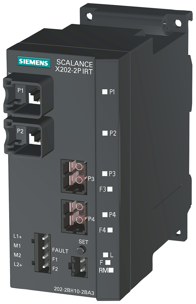 SWITCH SCALANCE X202-2P IRT 6GK52022BH102BA3 SIEMENS