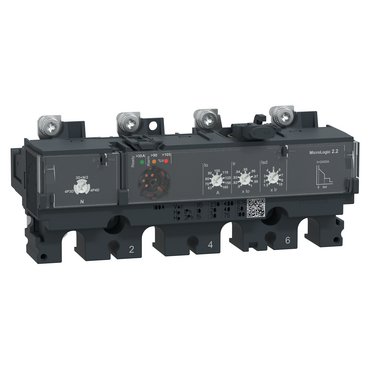 [Imagem do produto DISPARADOR NSX160 MICROLOGIC 2.2 160A 4P C1642D160 SCHNEIDER]