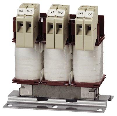 [Imagem REATOR DE LINHA TRIFÁSICO 25A 480V 50/60HZ 4EP36005US00 SIEMENS]