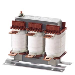 [Imagem REATOR TRIFÁSICO 72A 400/480V 50/60HZ IP00 4EP39002US00 SIEMENS]