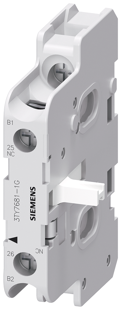 INTERRUPTOR AUXILIAR PARA MUDANÇA DE BOBINA EM CIRCUITO DE ECONOMIA DE CORREN 3TY76811G SIEMENS