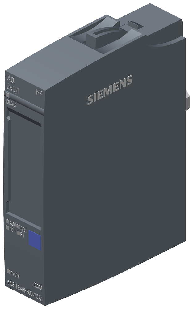 [Imagem do produto SIPLUS ET 200SP AQ 2XU/I HF PU 1 6AG11356HB007CA1 SIEMENS]