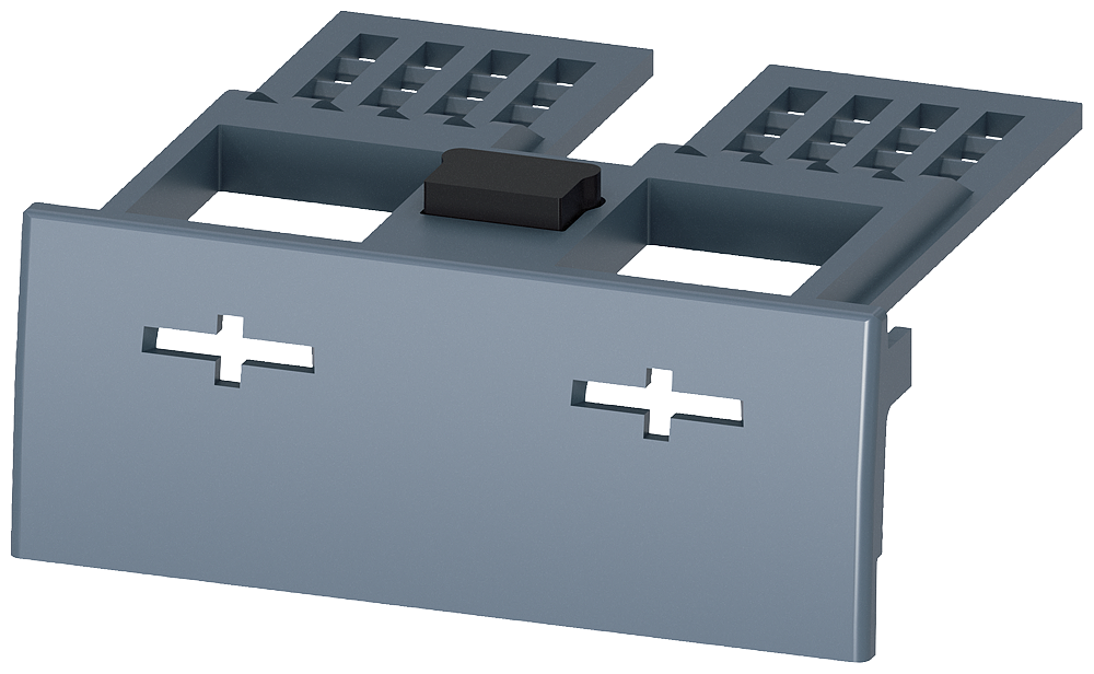 [Imagem TAMPA DE TERMINAL DE 2 POLOS 1 PÇ. ACESSÓRIOS PARA: 3VM11 3VM91110WD20 SIEMENS]