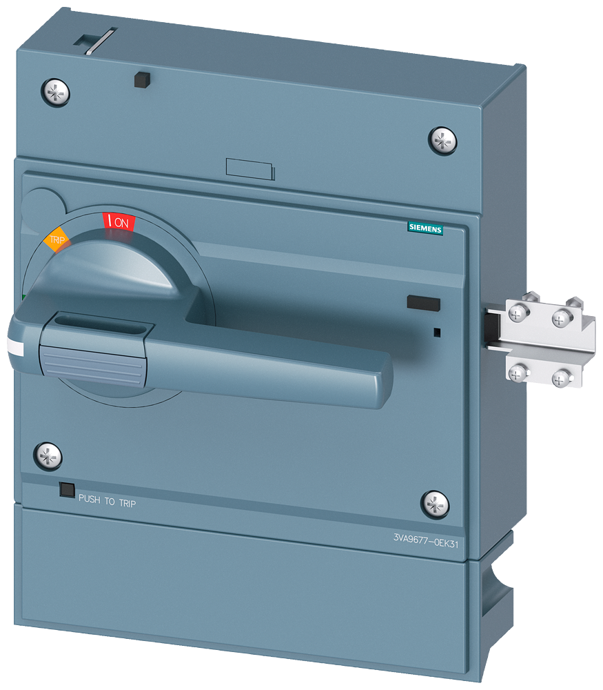 ACIONAMENTO GIRATÓRIO FRONTAL PADRÃO IP30 COM TRAVAMENTO DA PORTA PARA 3VA55; 3VA96770EK31 SIEMENS