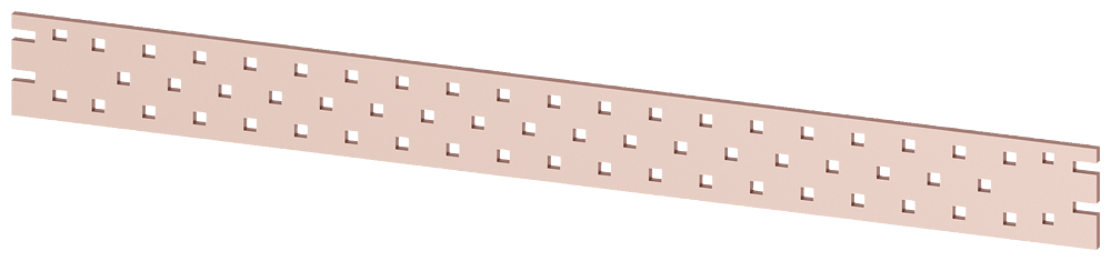 BARRAMENTO N 100X10MM L: 1100MM 8LK40027AA86 SIEMENS