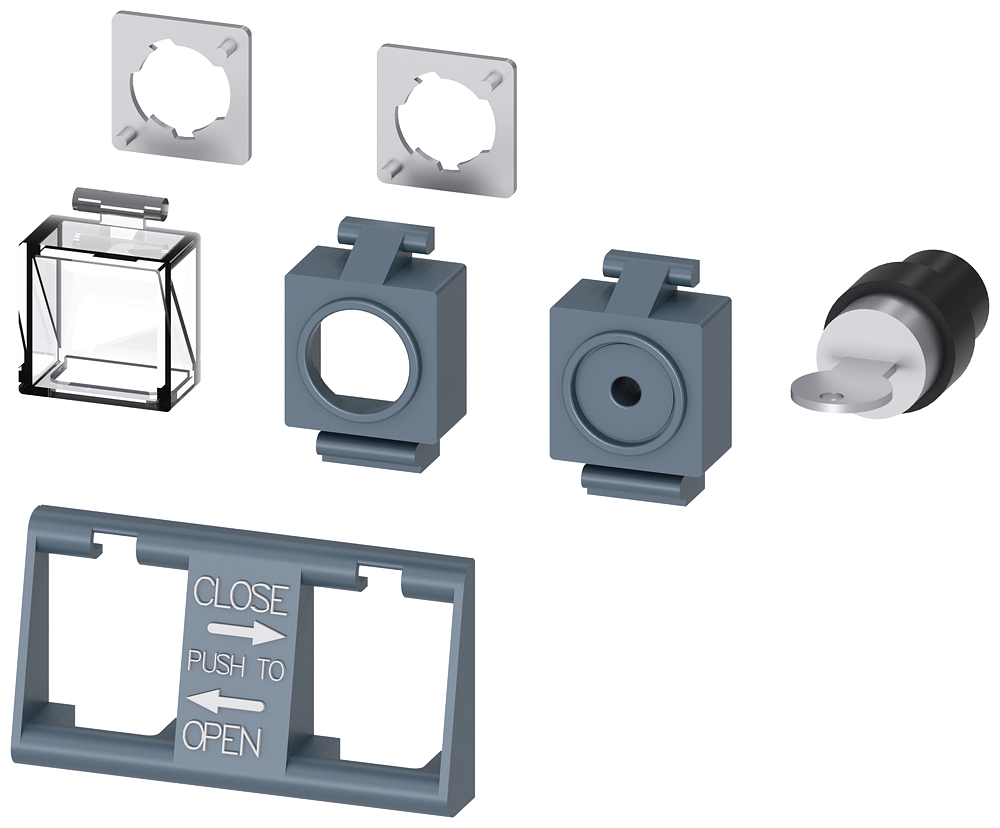 [Imagem TRAVAMENTO PARA LIGAR/DESLIGAR MECÂNICO COM FECHO CES 3WA91110BA22 SIEMENS]