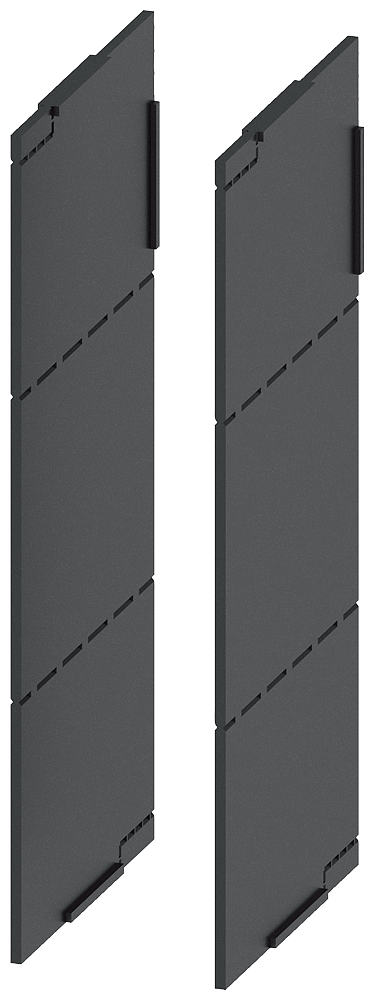 [Imagem do produto SEPARADORES DE FASES 2 PEÇAS ACESSÓRIOS PARA 3VM12 3VM92520WA00 SIEMENS]