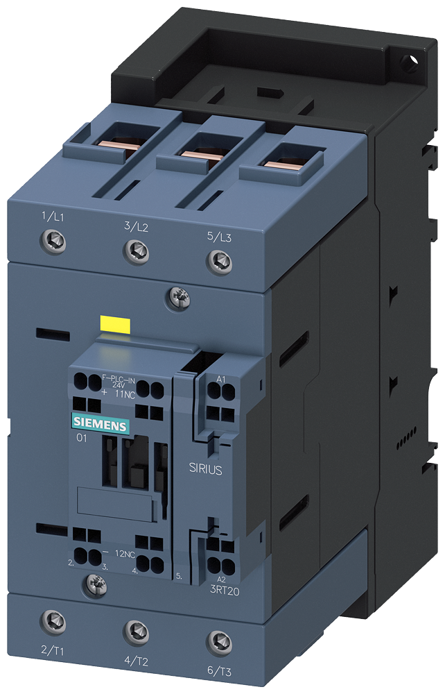 [Imagem do produto CONTATOR 3P 80A 83-150VCA/CC 1NF 50/60HZ 3RT20453SF30 SIEMENS]
