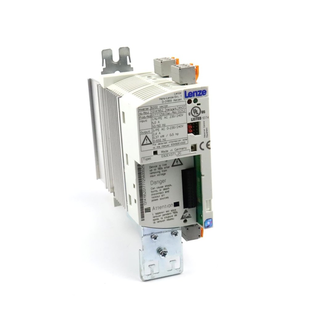 [Imagem INVERSOR DE FREQUÊNCIA TRIFÁSICO 0,37KW 2,4A 230/240V 50/60HZ 13141952 LENZE]