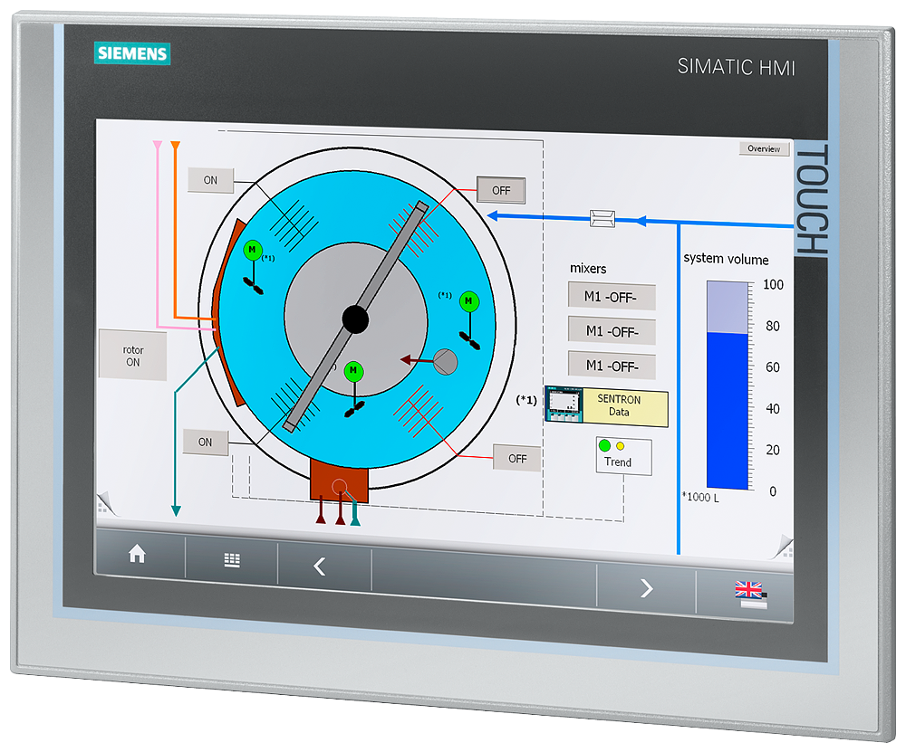[Imagem do produto SIMATIC IPC277E, 12" TOUCH 6AV78820CB207CA0 SIEMENS]