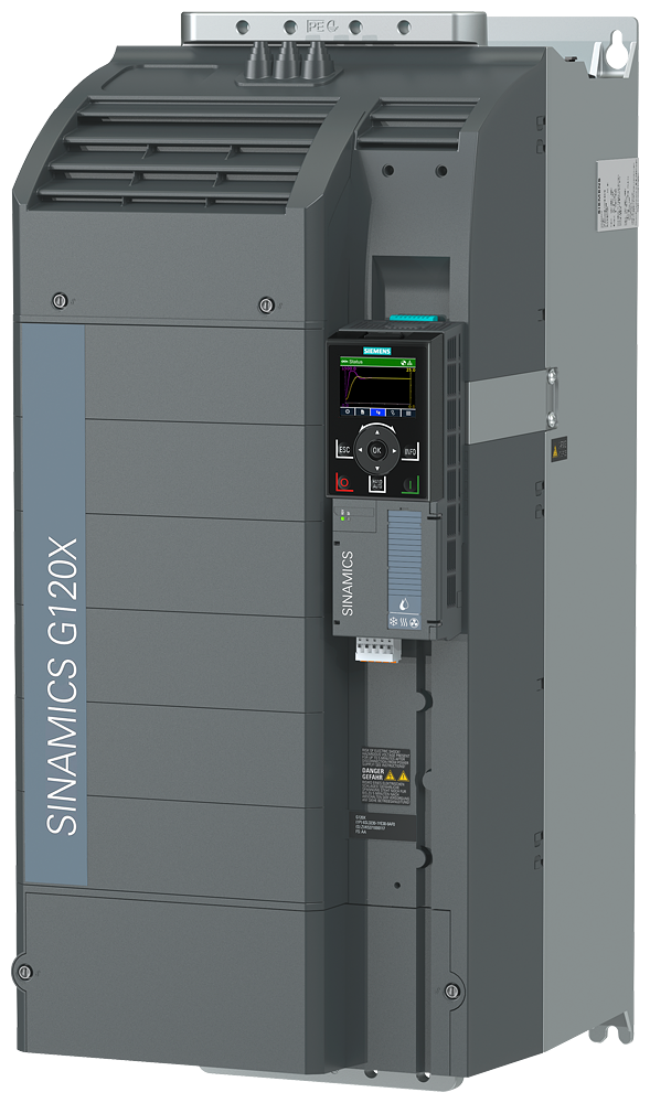[Imagem INVERSOR DE FREQUÊNCIA TRIFÁSICO G120X 132KW 250A 380/480V 47/63HZ 6SL32203YE480AB0 SIEMENS]