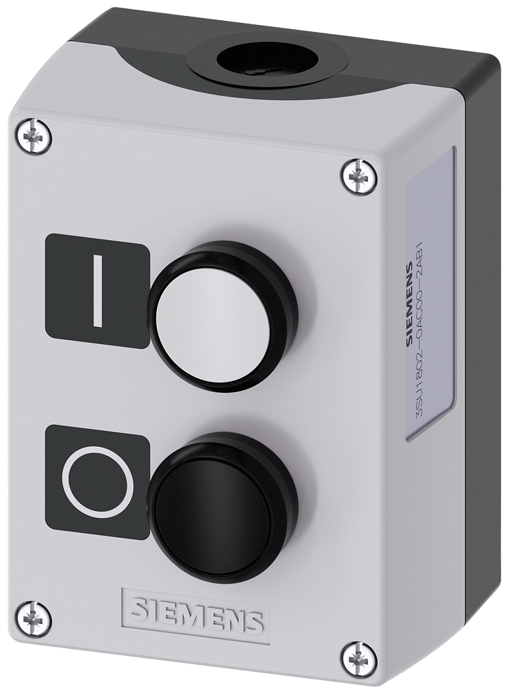 [Imagem do produto CARCAÇA PARA APARELHO DE COMANDO, 22MM, REDONDA 3SU18020AC002AB1 SIEMENS]