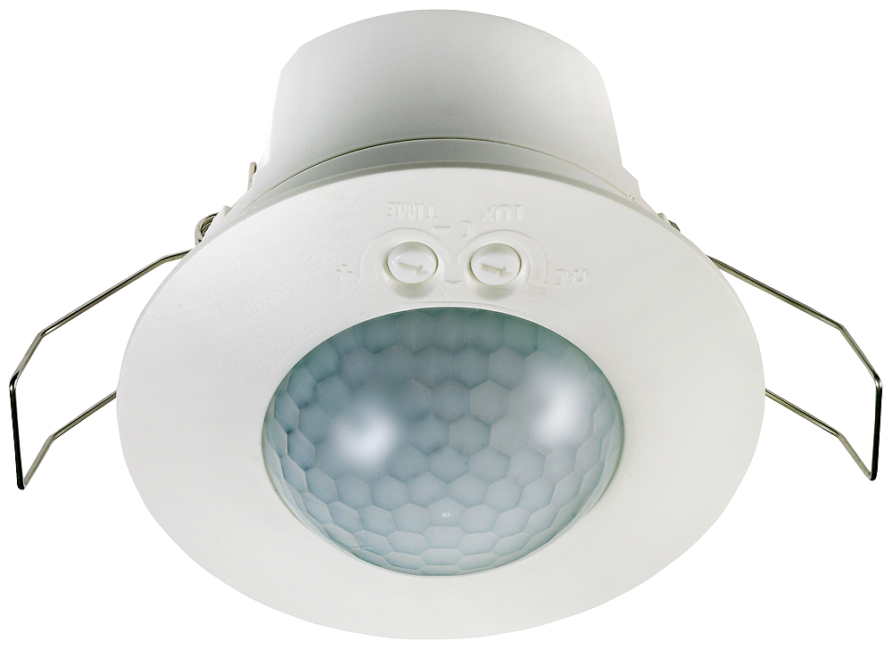 SENSOR DE MOVIMENTOS PARA TETO 360º 230V CA MÁX. 3000W EMBUTIDO 5TC72200 SIEMENS