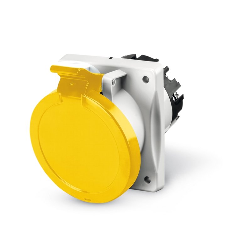 [Imagem do produto TOMADA FIXA  3P+N+T IP44 63A 4H 100-130V 413.6362 SCAME]