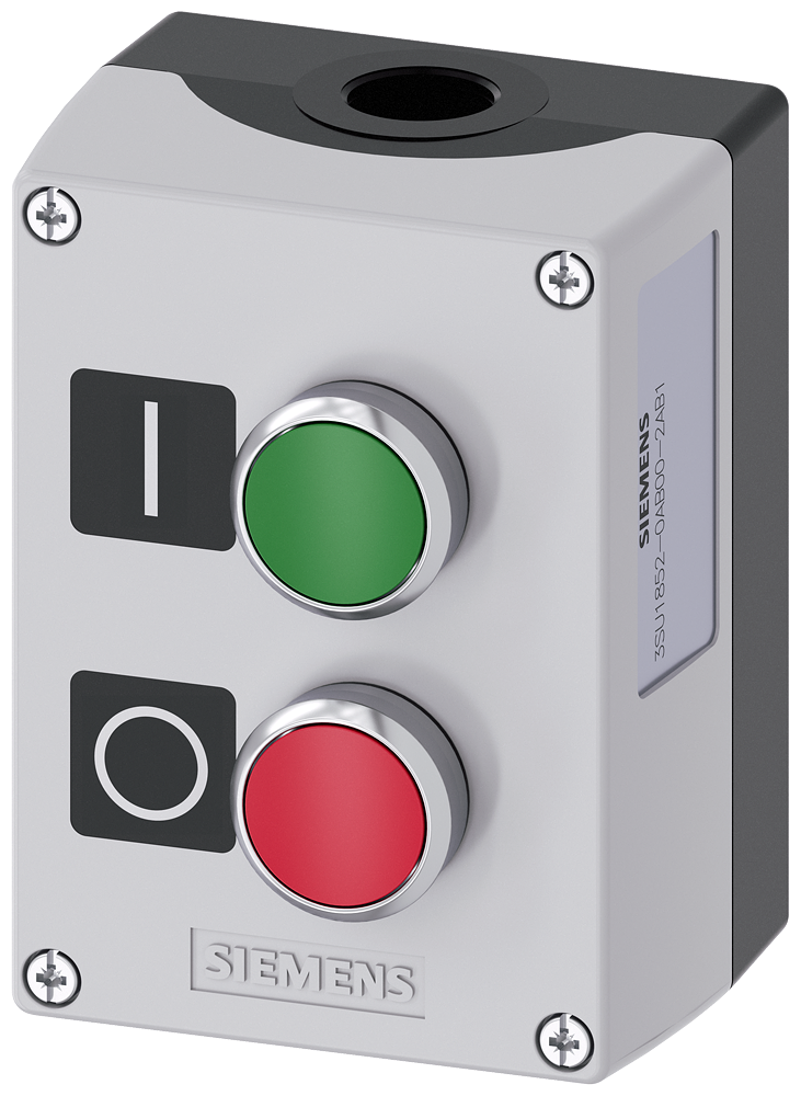 [Imagem do produto CARCAÇA PARA APARELHO DE COMANDO, 22MM, REDONDA 3SU18520AB002AB1 SIEMENS]