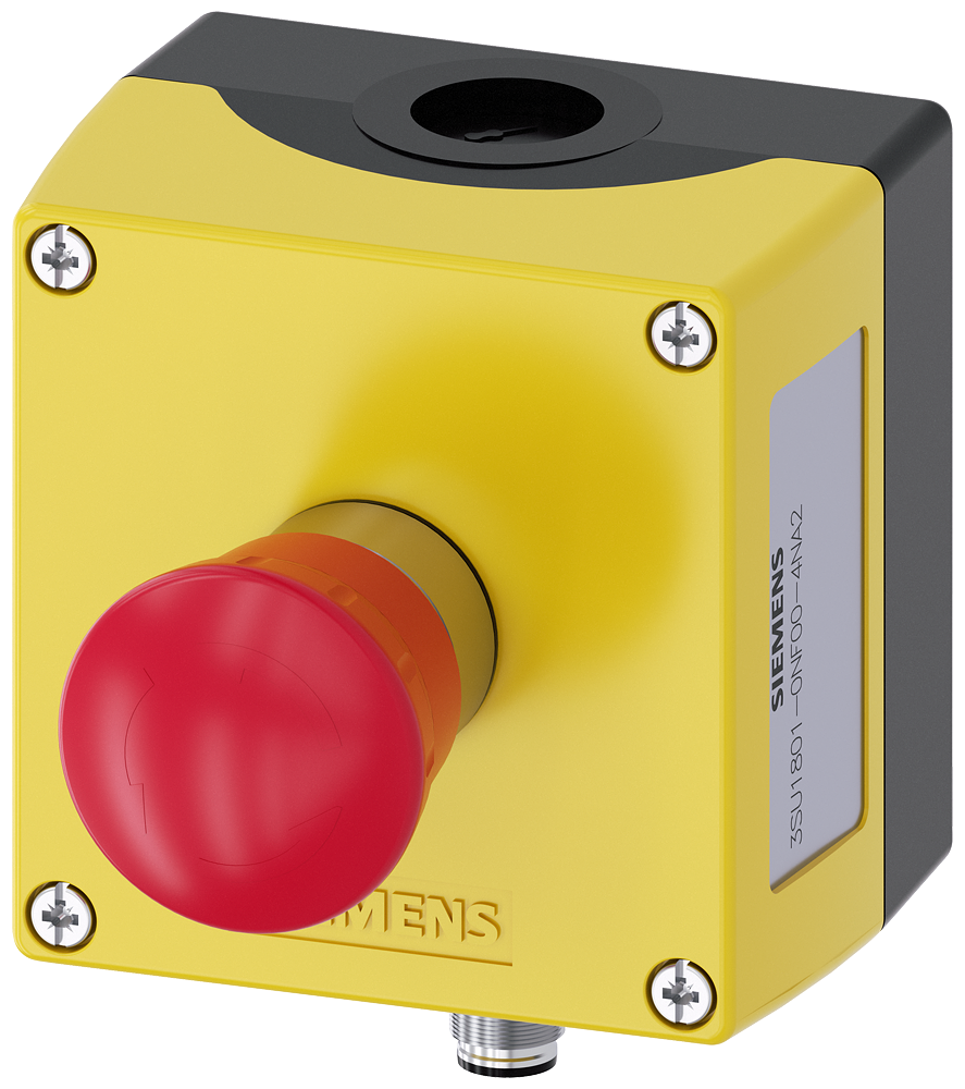 CARCAÇA PARA APARELHO DE COMANDO 22MM REDONDA 3SU18010NF004NA2 SIEMENS