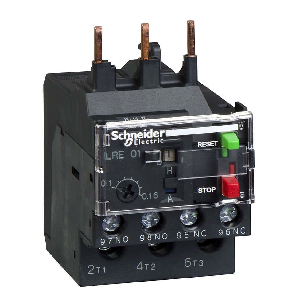 [Imagem RELÉ DE SOBRECARGA EASYPACT TVS CL.10  710A  1NA+1NF  LIGAR COM LC1E0938 LRE14 SCHNEIDER]