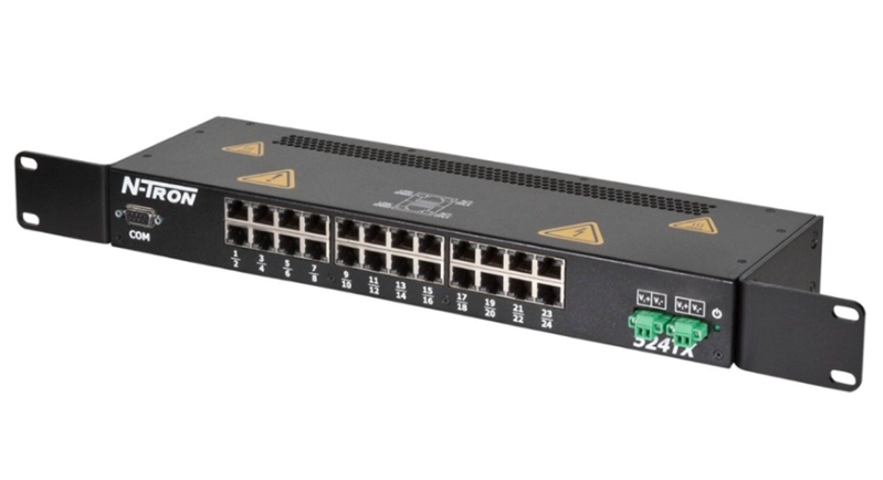 [Imagem do produto SWITCH ETHERNET INDUSTRIAL 10/100BASETX 524TX N-TRON]