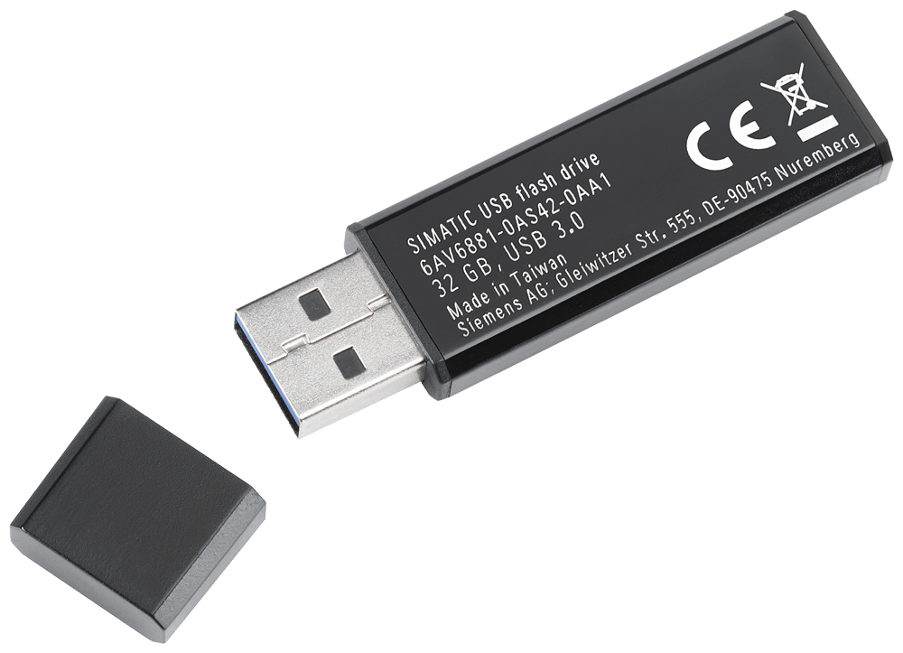 [Imagem PEN-DRIVE USB, 32 GB 6AV68810AS420AA1 SIEMENS]
