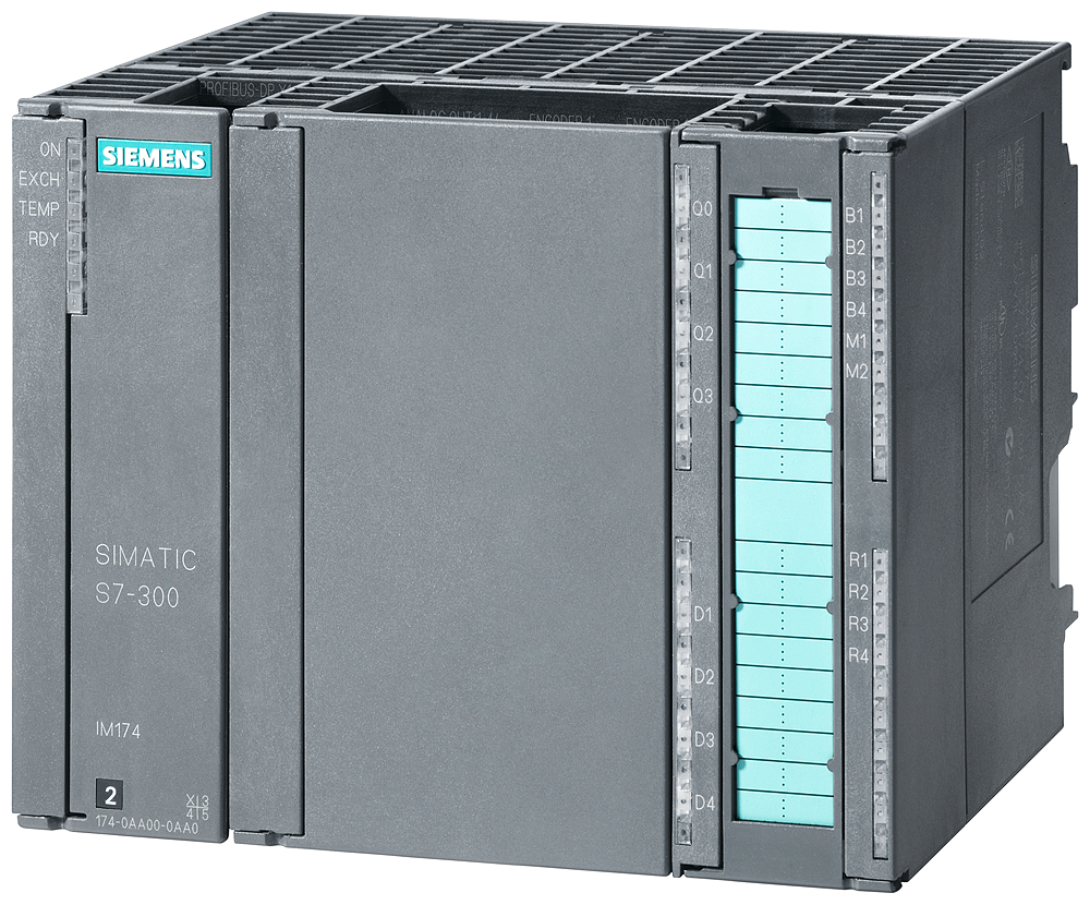 [Imagem do produto MÓDULO DE INTERFACE IM174 4 CANAIS SIMATIC S7-300 6ES71740AA100AA0 SIEMENS]