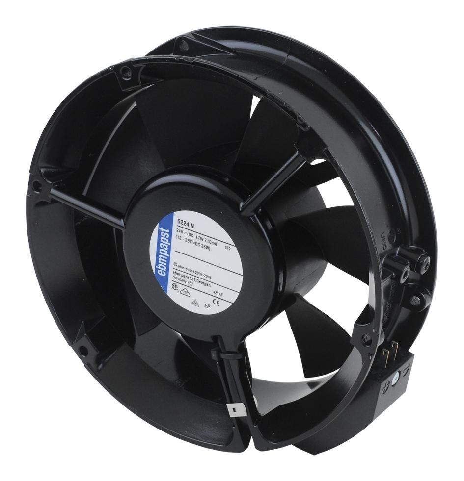 [Imagem VENTILADOR 24V 17W 0.71A 6224N EBM-PAPST]
