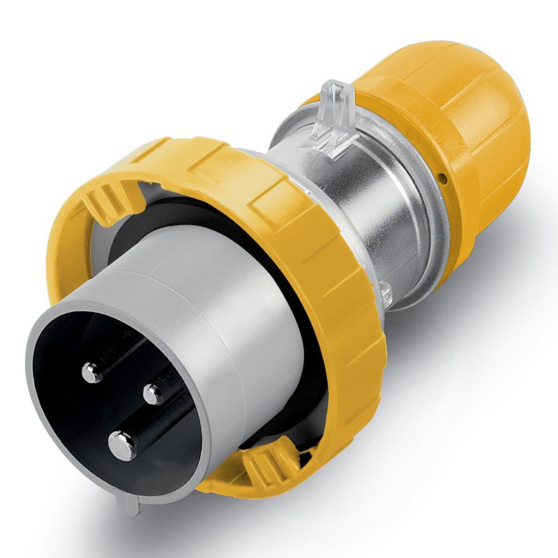 [Imagem TOMADA MÓVEL 16A 2P+E 4H IP66/IP67/IP69 218.1630P.TR SCAME]