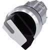 [Imagem INTERRUPTOR COM MANÍPULO, ILUMINÁVEL, 22MM, REDONDO, METAL, ALTO BRILHO, BRANCO 3SU10522BC600AA0 SIEMENS]