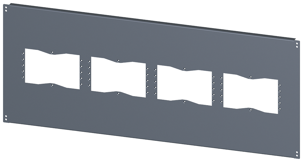BASE COM CORTES PARA FLANGES IPXX P: 600 MM L: 1200 MM 8MF10262UB520 SIEMENS