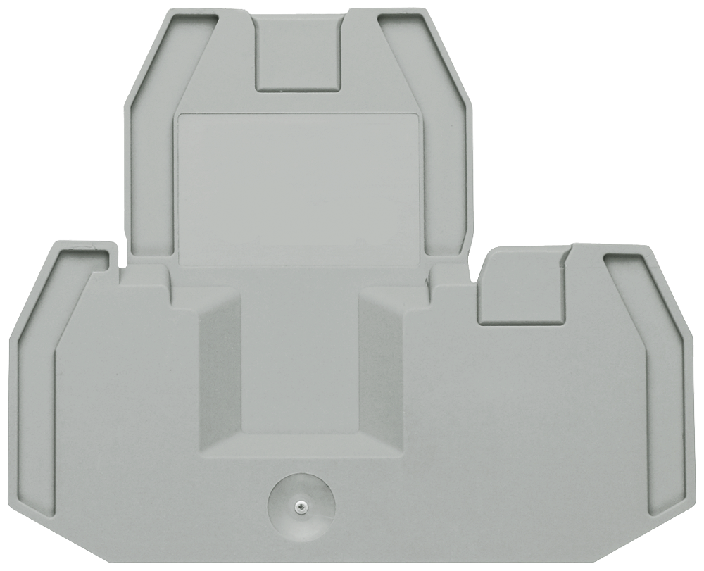 TAMPA 3 LIGAÇÕES 2,5 E 4 MM2 PARA TERMINAL DE DÍODOS COR CINZENTO 8WH90002PA00 SIEMENS