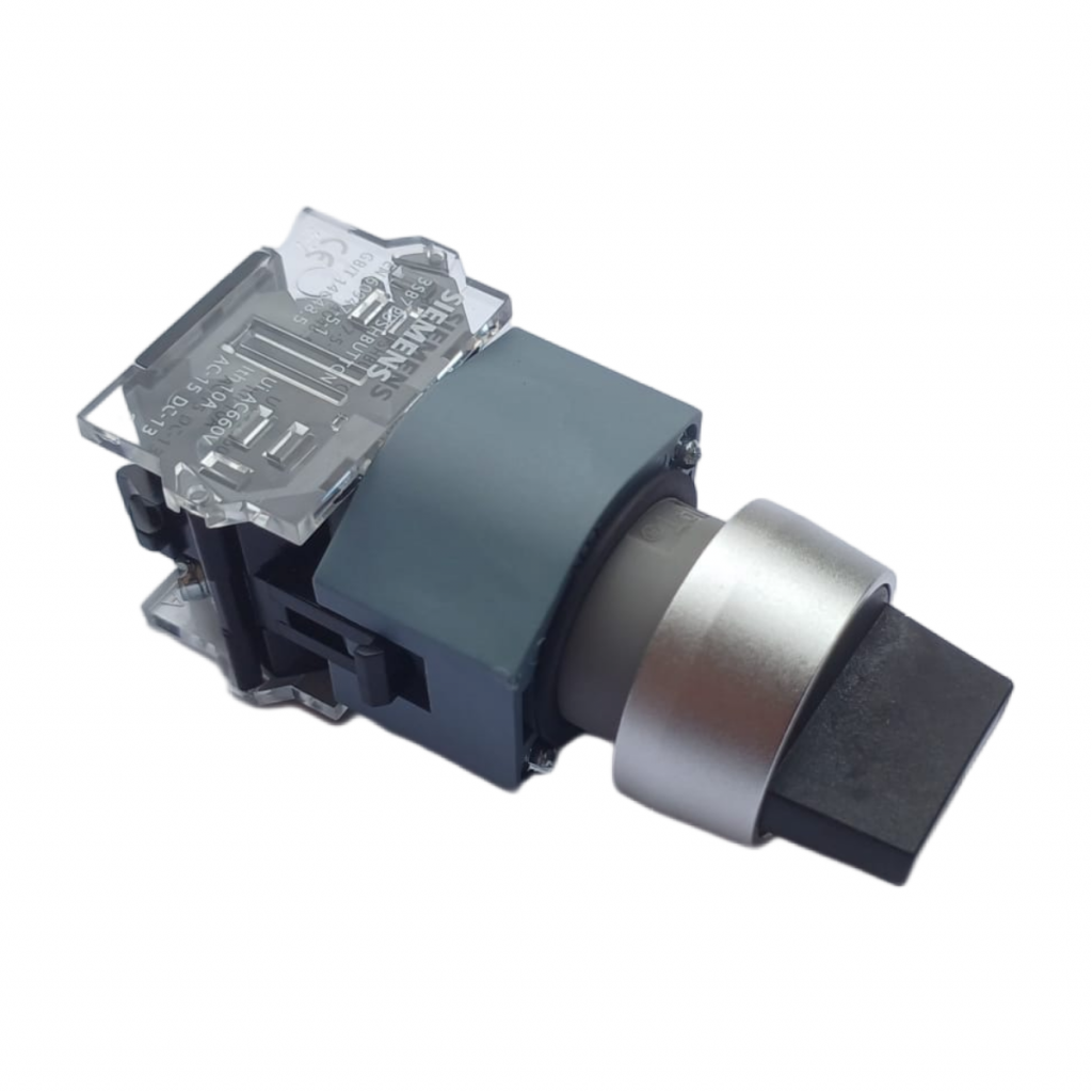 [Imagem COMUTADOR MET MOM 2POS 1NA PT 3SB71302AB101BA0 SIEMENS]