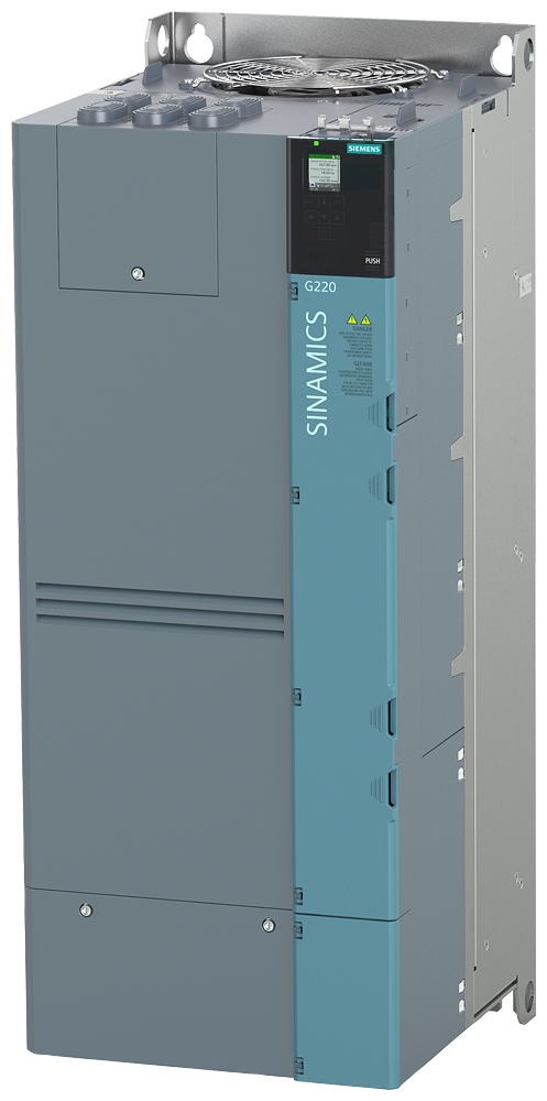 INVERSOR DE FREQUÊNCIA SINAMICS G220 CLEAN POWER 3AC 380500V 160KW/200CV IP20 / UL OPEN TYPE 6SL41132CA362AF0 SIEMENS