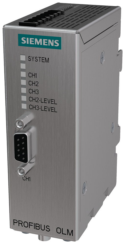 [Imagem MÓDULO ÓPTICO PROFIBUS OLM/G11 V4.0 C/ 1 INTERFACE DE CABO DE FIBRA ÓPTICA RS 485 1 DE VIDRO 6GK15032CB00 SIEMENS]