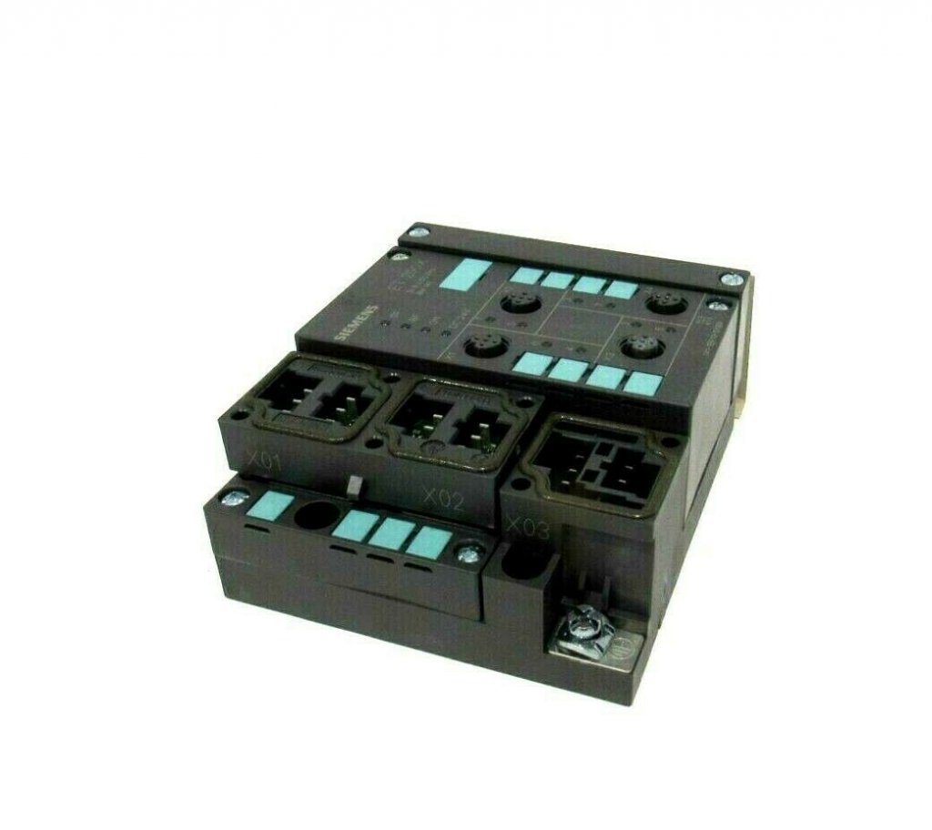 [Imagem MÓDULO BÁSICO 24VCC BM 141 ET 200X IP66/67 SIMATIC DP 6ES71411BF120XB0 SIEMENS]